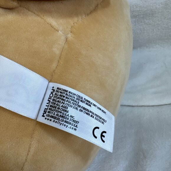 SQUISHMALLOWS Nathan 12" | Cat Plush Tabby Kitty Sleepy Kitten | NWT - Picture 7 of 10